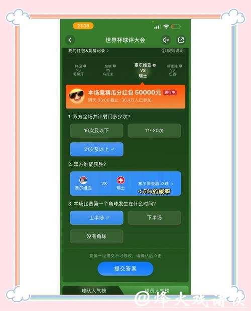 世界杯竞猜平台推荐，轻松赢大奖
